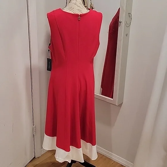 Tommy Hilfiger Sleeveless Dress NWT Size 14. C134 - Picture 7 of 8